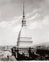 Widok kreta Antonellia w Turynie, ok. 1890 r.