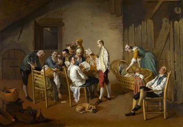 Gra karciana, ok. 1738-1750