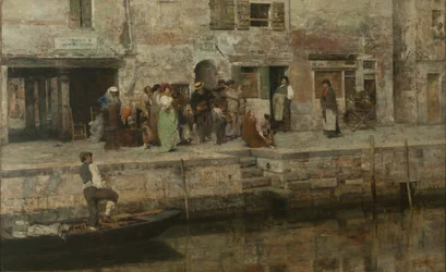 Podróżujący muzycy, ok. 1881-83 (olej na płótnie)