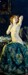 W lustrze