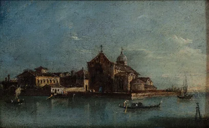 Wyspa Santo Spirito ok. 1790 r. (olej na płótnie)