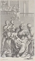 Narodziny św. Benedykta, 1687-1717.