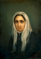 Portret Marii Mazzini Obraz Giacomo Ulisse Borzino (XIX w.) Geny, Museo del Risorgimento