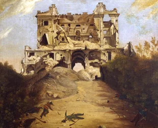 Dom Czterech Wiatrów, ok. 1849 r. (olej na płótnie)
