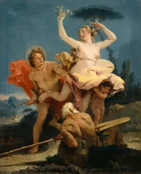 Apollo i Daphne, 1743-1745 .