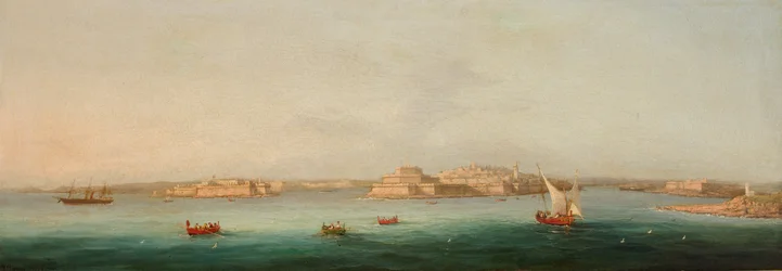 Wielki Port, Malta, 1869