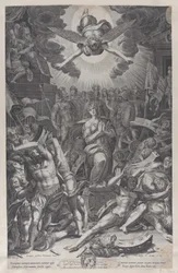 Męczeństwo św. Katarzyny według Bernardino Passari, 1588.