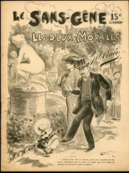 The Sans Gene - Ilustracja autorstwa Gila Baera (1859-1931): Sztuka, Rzeźba, Posąg, Dzieciństwo, Ogród publiczny, Nagość