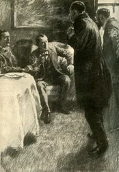 „Najbardziej nadzwyczajna i tragiczna sprawa wydarzyła się w nocy”, powiedział wikariusz, 1910.