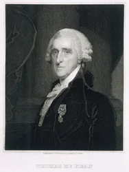 Portret Thomasa McKeana, rytowany przez Thomasa B. Welcha (1814-74)