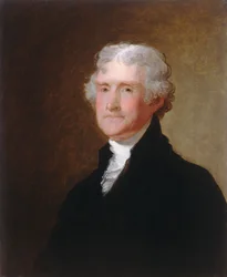 Thomas Jefferson, ok. 1821.