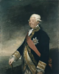 Wiceadmirał Edward Hughes (olej na płótnie)