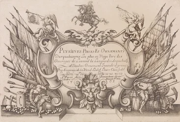 Kilka utworów i ozdób Darquebuzerie 4. wydanie rozszerzone, ca. 1776.