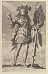 Dziewica orleańska, 1647. Twórcy: Gilles Rousselet, Abraham Bosse.