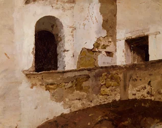 Studium z życia, Gioacchino Toma (1836-1891), malarstwo.