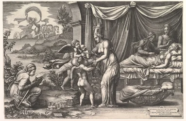 Alegoria Narodzin, 1558.