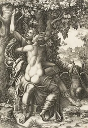 Angelica i Medoro, ok.1570