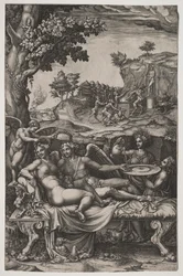 Kupidyn i Psyche, 1574.