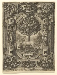 Godło Lukrecji Gonzagi, przed 1566 rokiem.