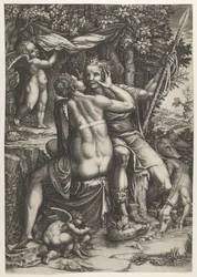 Wenus i Adonis, ca. 1570
