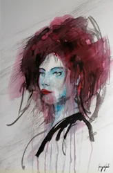 Wyrazisty portret kobiety