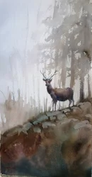 Jeleń z Mglistego Lasu