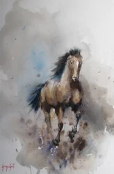 Galop dzikiego konia