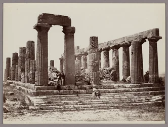 Agrigento: Świątynia Junony Lacinia, Girgenti, nr 1347