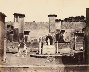 Dom Marka Lukrecjusza, Pompeje, ok. 1870 r. (zdjęcie)