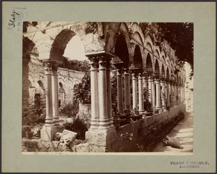Palermo. S. Giovanni degli Eremati, krużganek