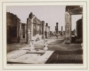 Pozostałości Casa di Cornelia Ruffo w Pompejach