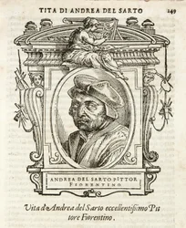 Mediolan, Biblioteka Braidense, Vite de piv excellent, Giorgio Vasari 1568, Andrea del Sarto