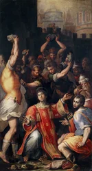 Męczeństwo św. Szczepana, 1571.