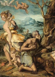 Kuszenie św. Hieronima, 154148.