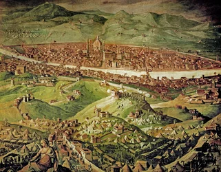 Widok na Florencję (fresk)