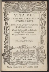 Życie wielkiego Michelagnolo Buonarroti