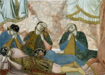 Zmartwychwstanie Chrystusa, fragment życia i męki Chrystusa, Giotto