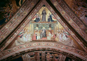 Alegoria posłuszeństwa (Fresco