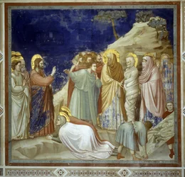 Wskrzeszenie Łazarza, ok.1305 (fresk)