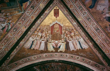 Triumf św. Franciszka z Asyżu (Fresco