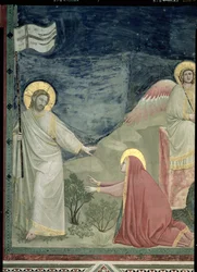 Noli me Tangere, fragment Chrystusa i Marii Magdaleny, ok.1305