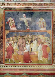 Św. Hieronim sprawdzający stygmaty na ciele św. Franciszka, 1296-97