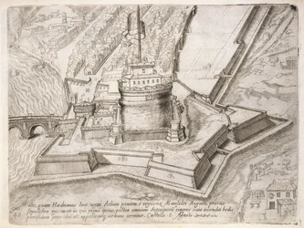 Grobowiec Hadriana z „Cosimo Medici Duca florentine”, opublikowany w 1569 r.