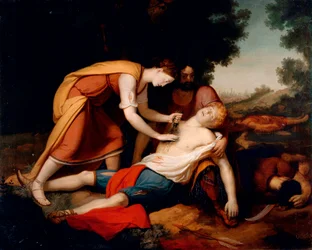 Erminia lecząca Tankreda, Gerolamo Costa (1777 -?)