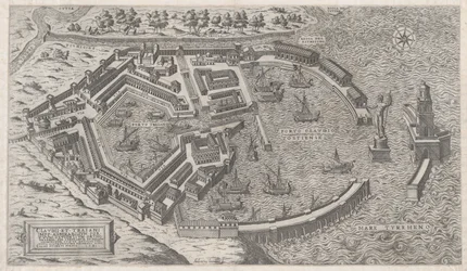 Lustro rzymskiej świetności: Port w Rzymie, 1581., 1581.