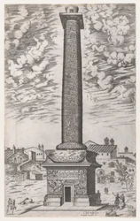 Lustro rzymskiej świetności: Kolumna Trajana, 1581-86., 1581-86.