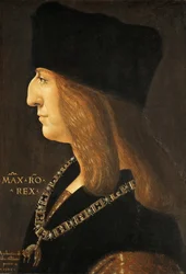 Portret cesarza Maksymiliana I 1459-1519