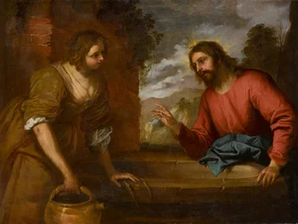 Chrystus i Kobieta z Samarii, ok. 1635 (olej na płótnie)