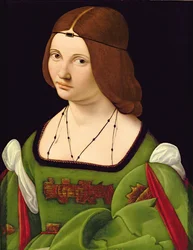 Portret damy (po restauracji)