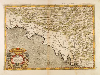 Region Ligurii Wschodniej, Z Atlasu Włoch Giovanniego Antonio Maginiego, Miedzioryt